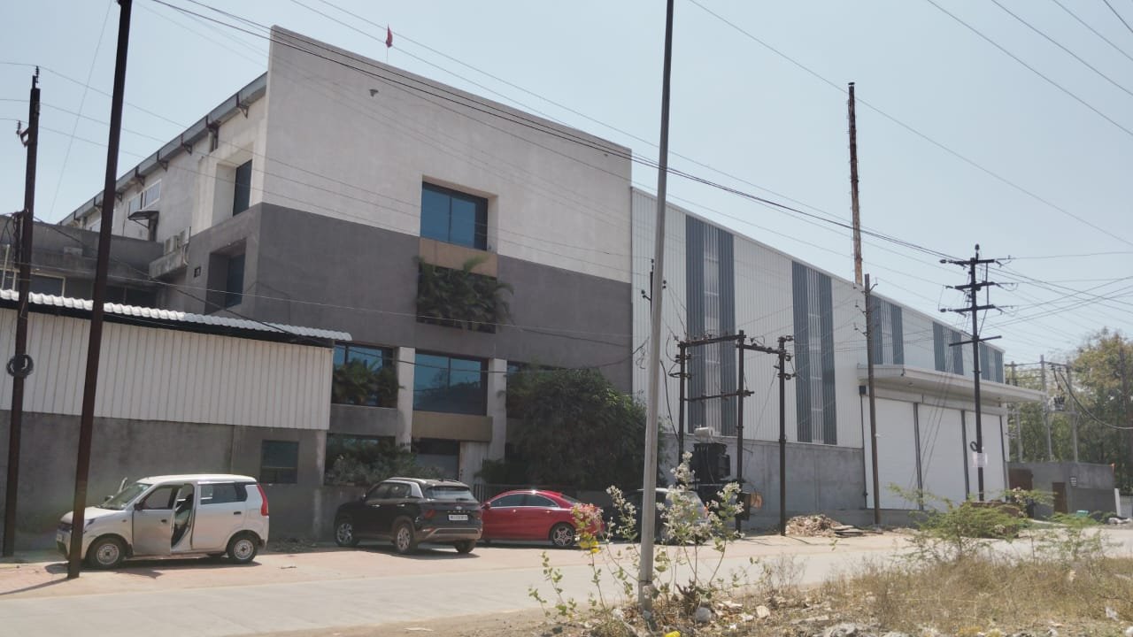 Aaradhya Disposal Industries factory building in Dewas, Madhya Pradesh